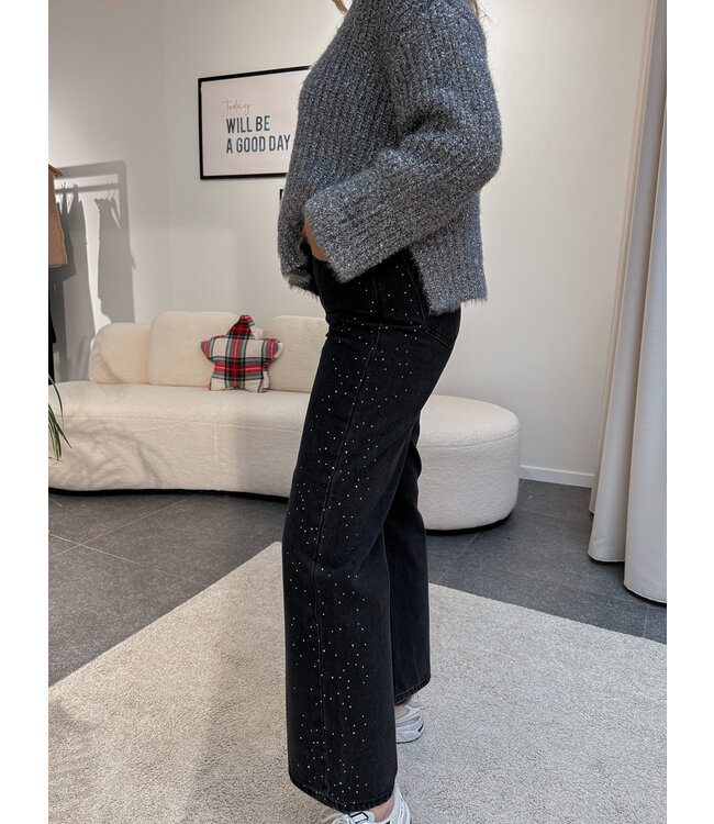 RAYMOND STRAIGHT JEANS - BLACK