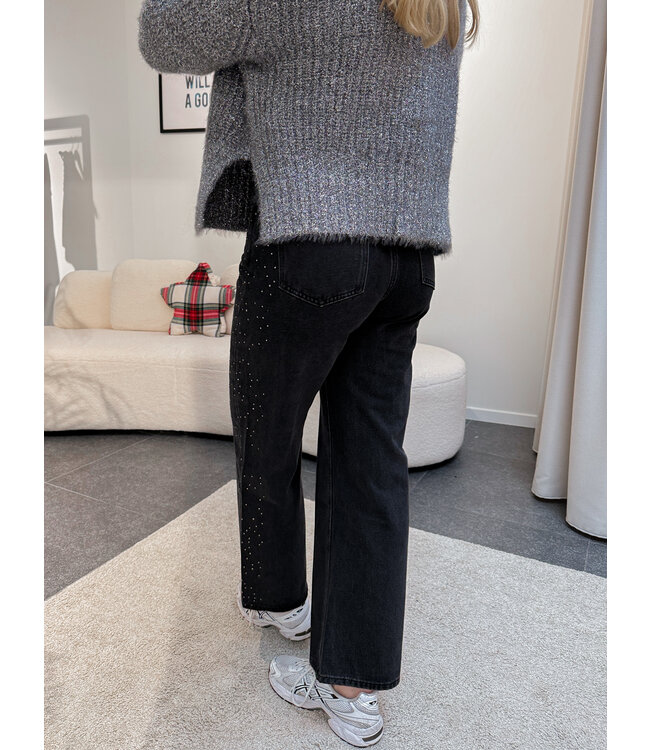 RAYMOND STRAIGHT JEANS - BLACK