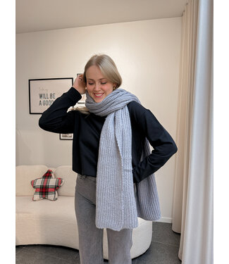 ELODIE SCARF - GREY