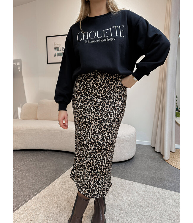ILYSSA SKIRT - LEOPARD