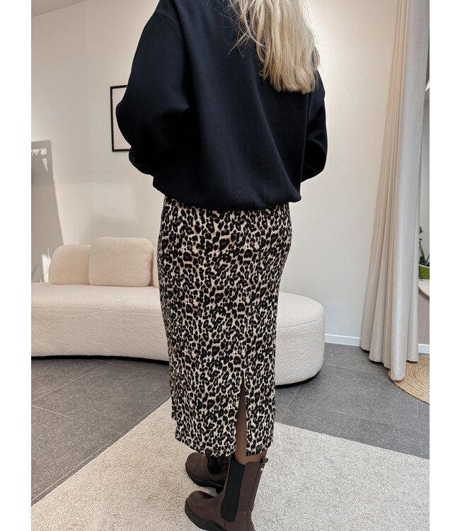 ILYSSA SKIRT - LEOPARD