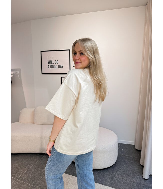 Zalila sweater crème