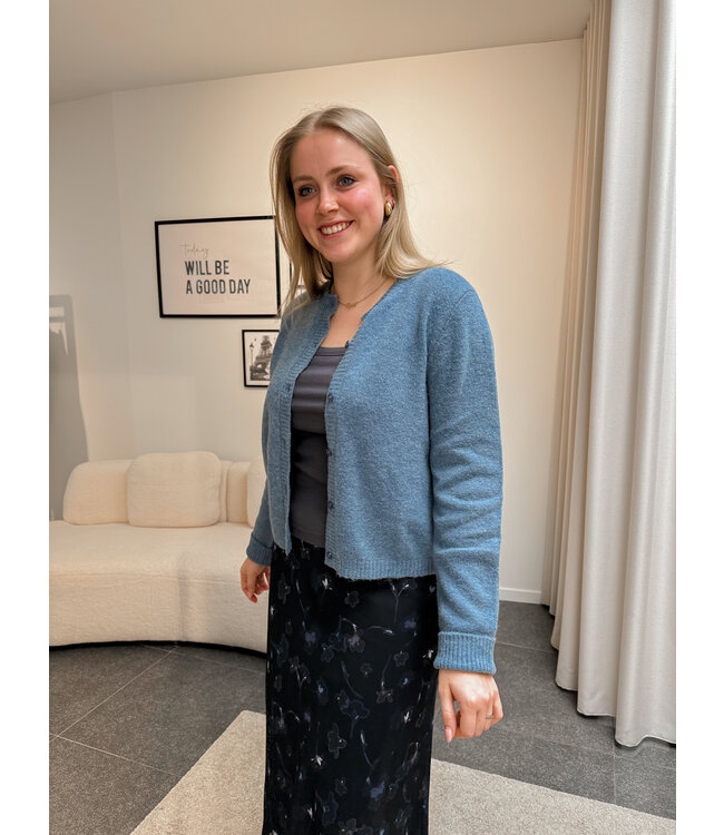 Ada cardigan blauw