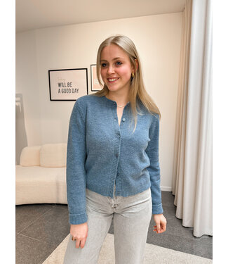 Ada cardigan blauw