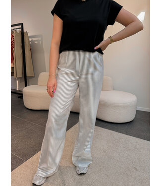 Scarlet gestreepte broek