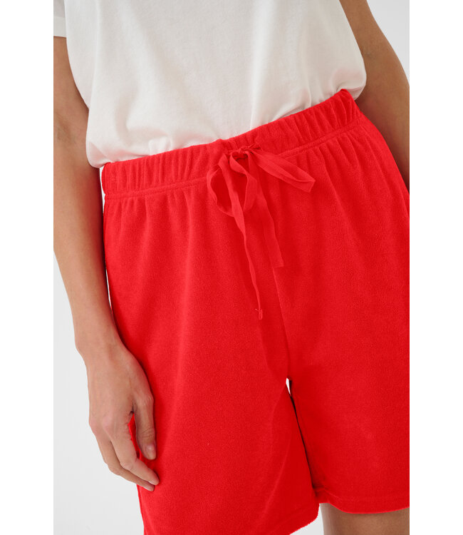 Fria badstof short rood