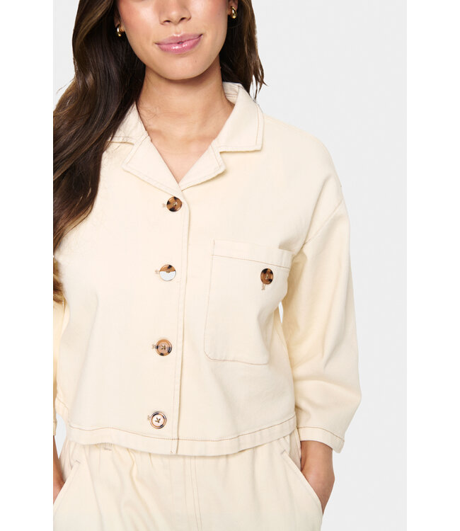 Kayo jeans hemd crème