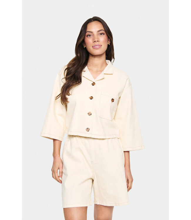 Kayo jeans hemd crème