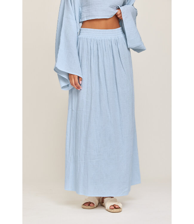 Sadie rok lichtblauw