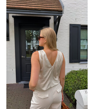 Kaia top champagne