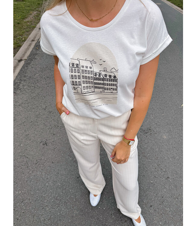 Delphine broek crème