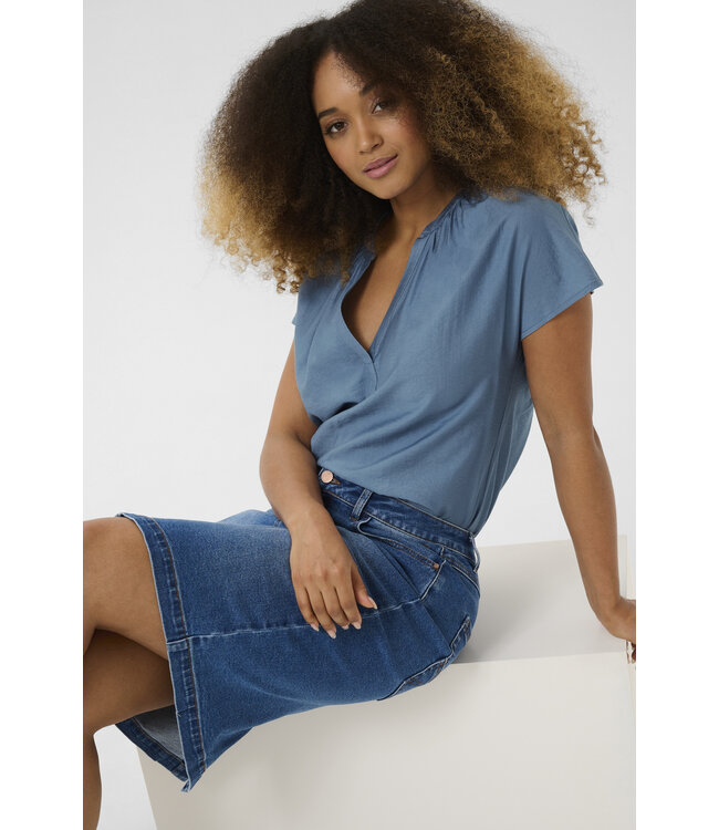 Sofia blouse blauw