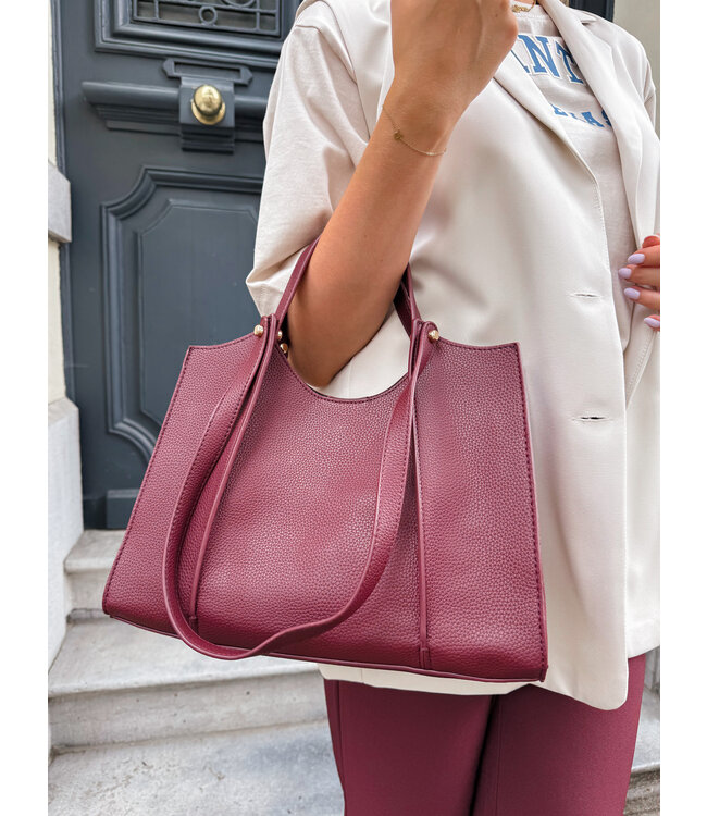 Schoudertas bordeaux