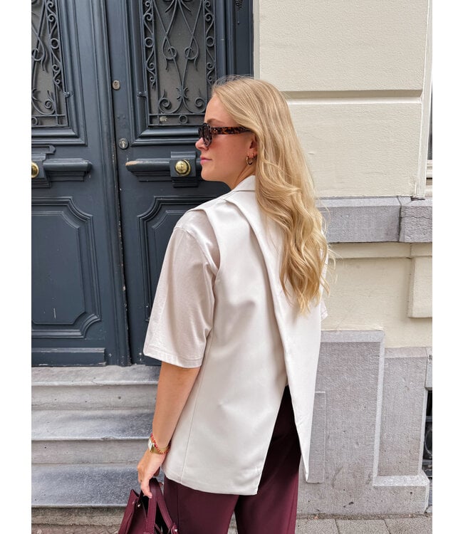 Sissy blazer crème