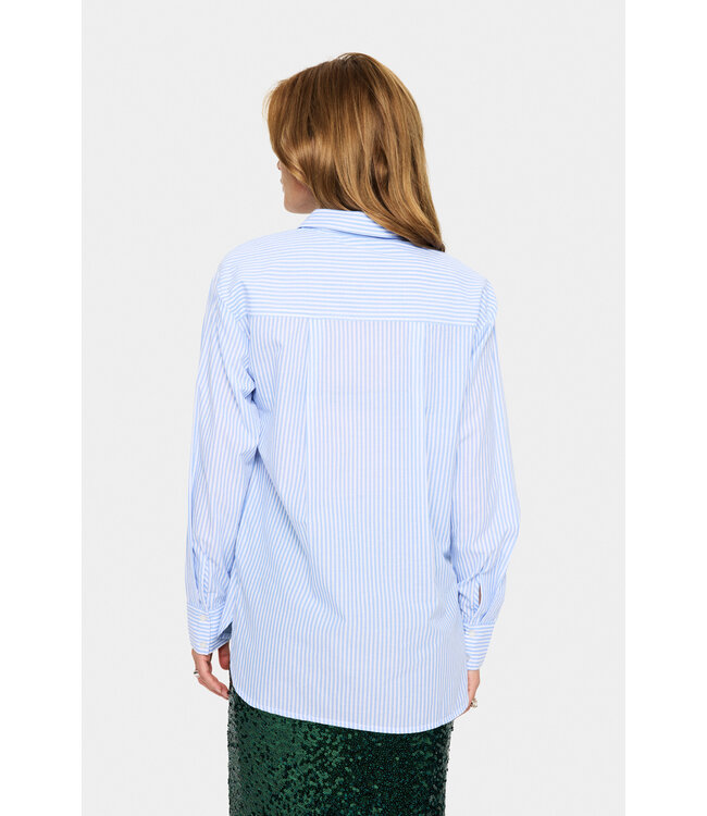 Marley gestreept shirt blauw