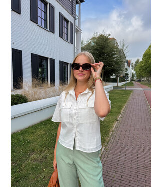 Kalea blouse wit