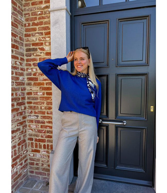Zita pull blauw