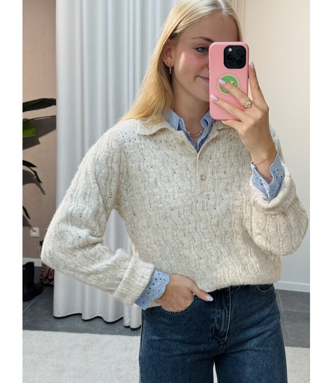 Junah trui beige