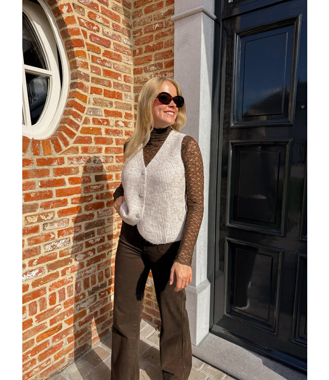 Xenya vest beige