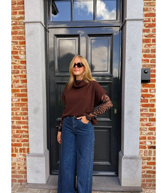 Pepino palazzo jeans medium donker