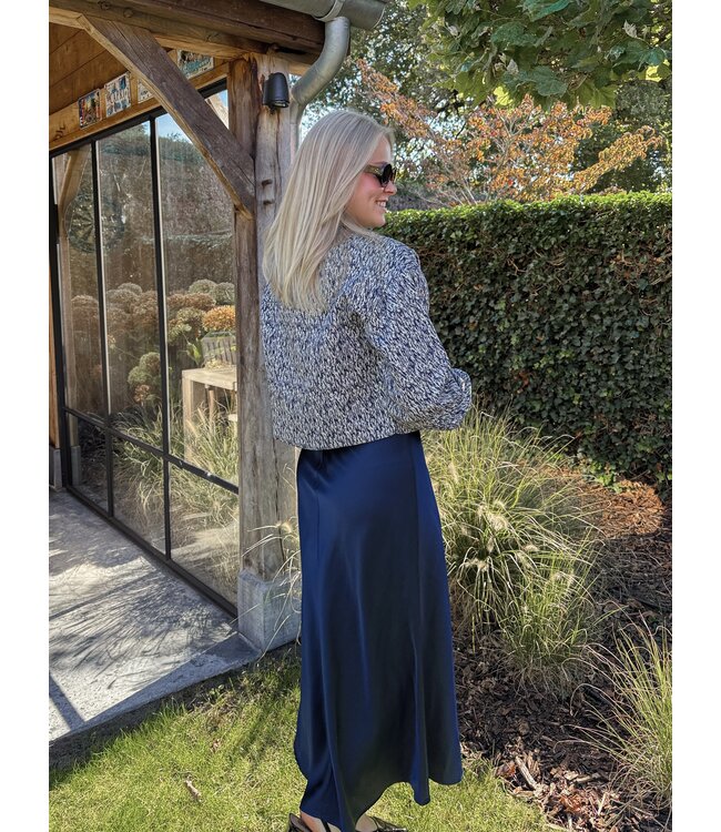 Eleanor jas donkerblauw