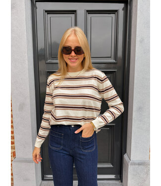 Julie pull beige-taupe