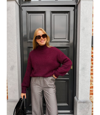 Maud pull burgundy