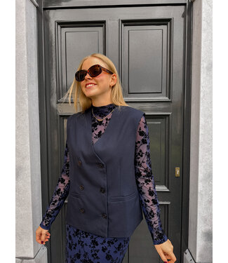 Dawn gilet donkerblauw
