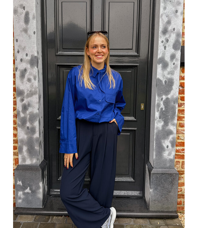 Ebba broek donkerblauw