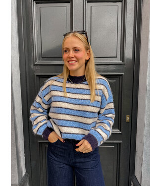 Eevi pull blauw-violet