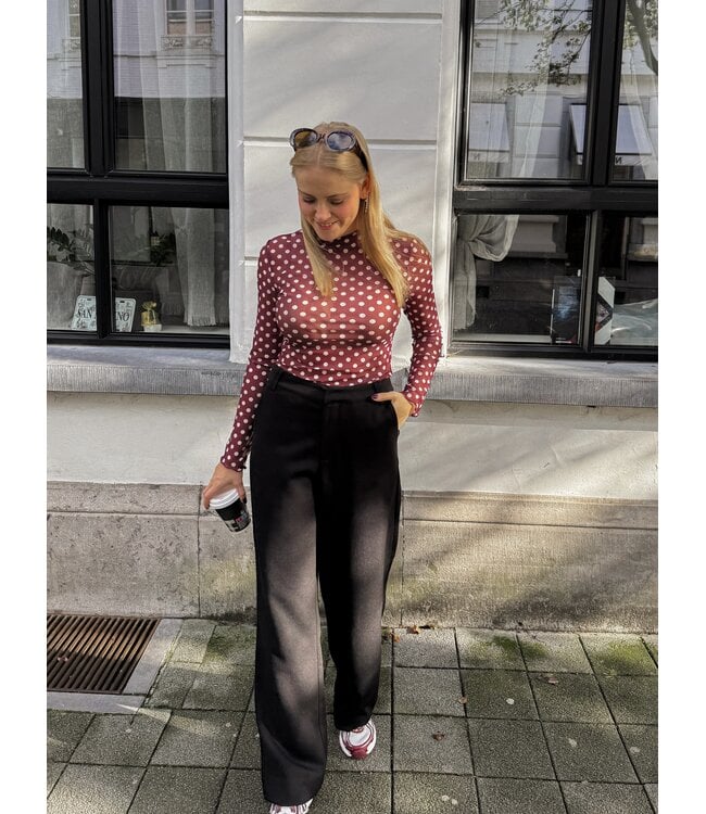 Lofty Manner Marta pantalon zwart