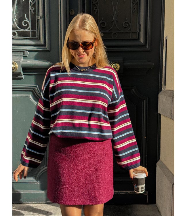 Lofty Manner Kaisa rok burgundy