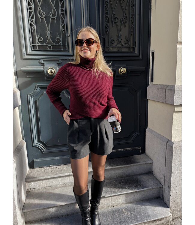 Lofty Manner Katja pull burgundy