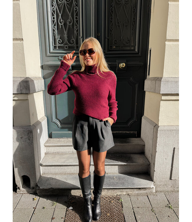 Lofty Manner Katja pull burgundy