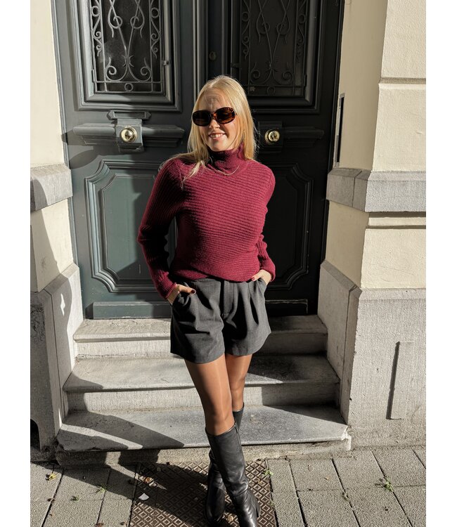 Lofty Manner Katja pull burgundy
