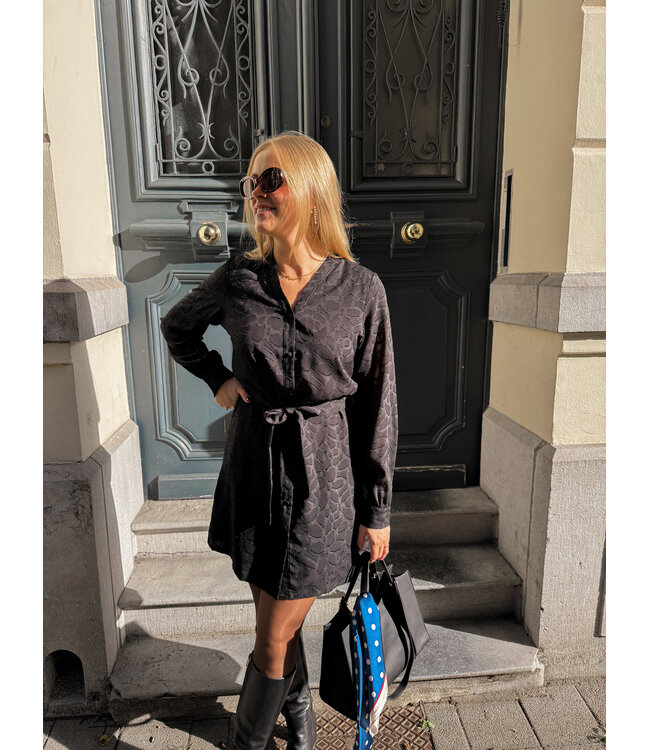 Lofty Manner Lina jurk zwart