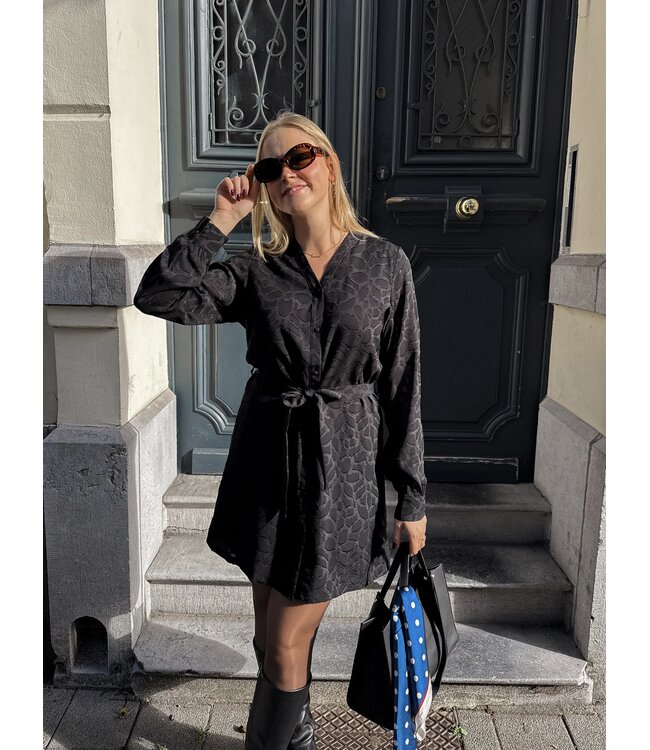 Lofty Manner Lina jurk zwart