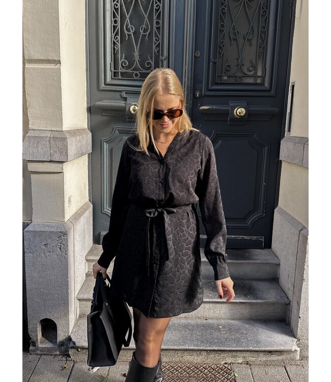 Lofty Manner Lina jurk zwart