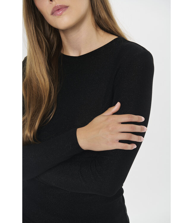 Saint Tropez Noria top zwart