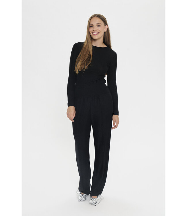 Saint Tropez Noria top zwart