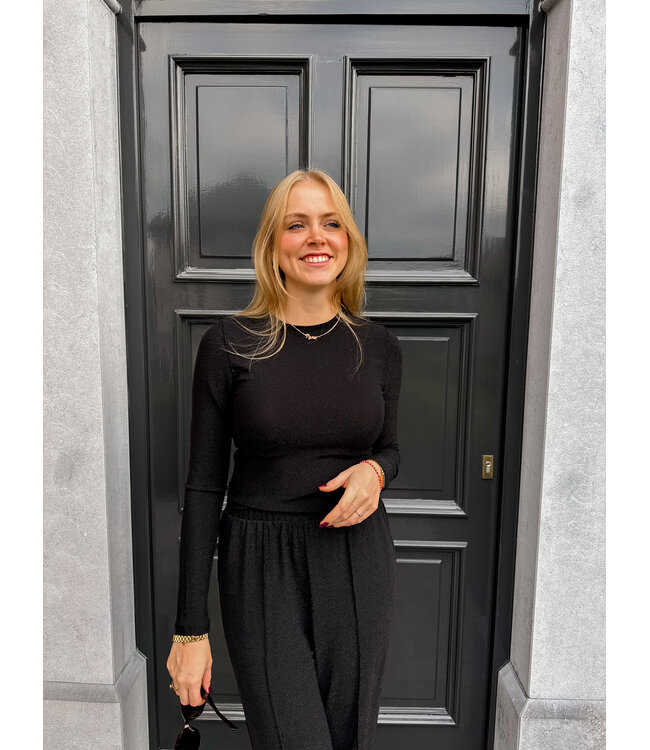 Saint Tropez Noria top zwart