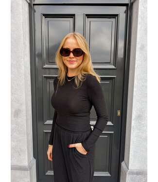 Saint Tropez Noria top zwart