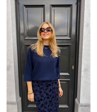 Saint Tropez Nova pull donkerblauw