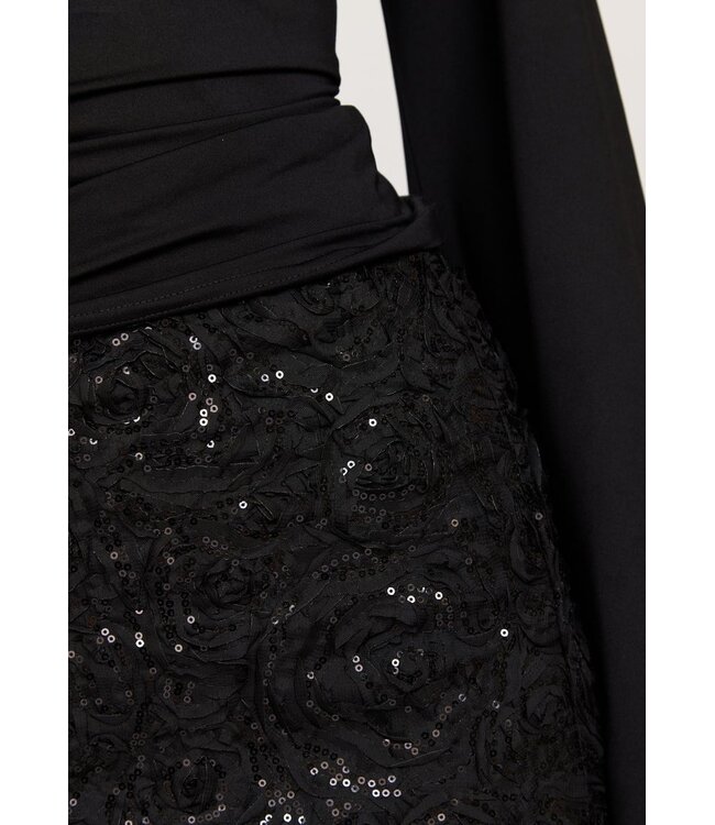 Rut & Circle Ida rok zwart