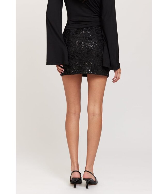 Rut & Circle Ida rok zwart