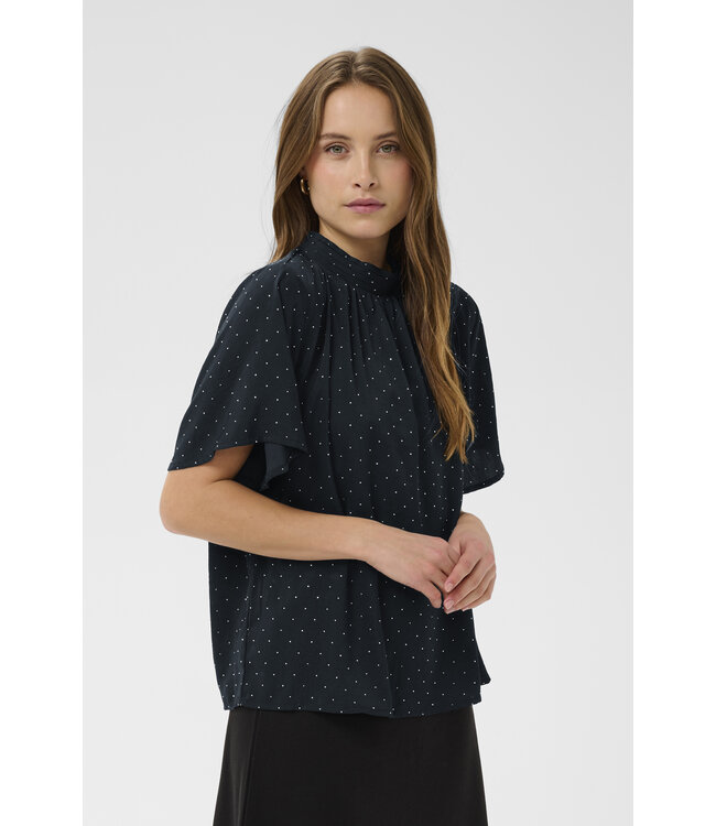 Saint Tropez Naileen blouse zwart