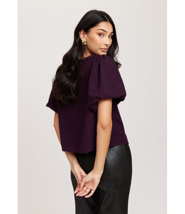Rut & Circle Hilda blouse paars