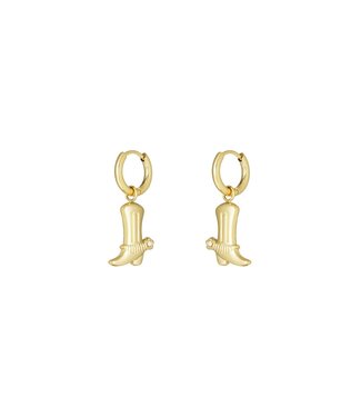 Cowboylaars oorbellen