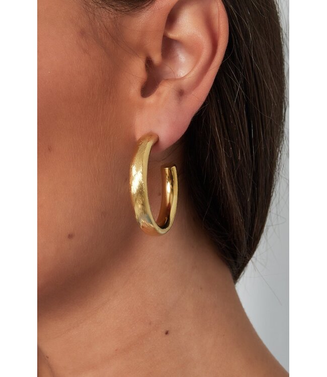 Grote creolen oorbellen