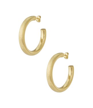 Grote creolen oorbellen